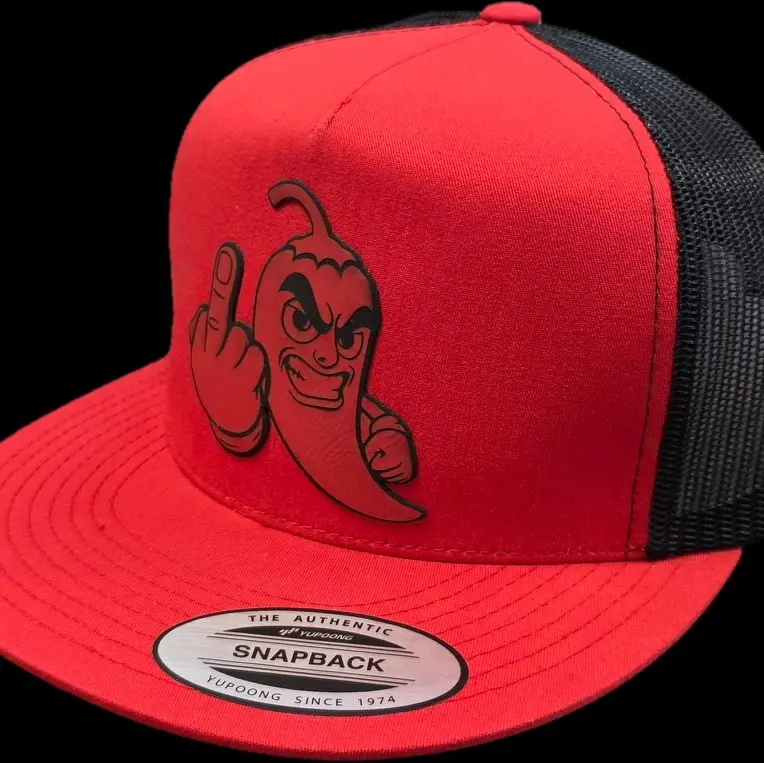 Middle Finger Red Chile Snapback