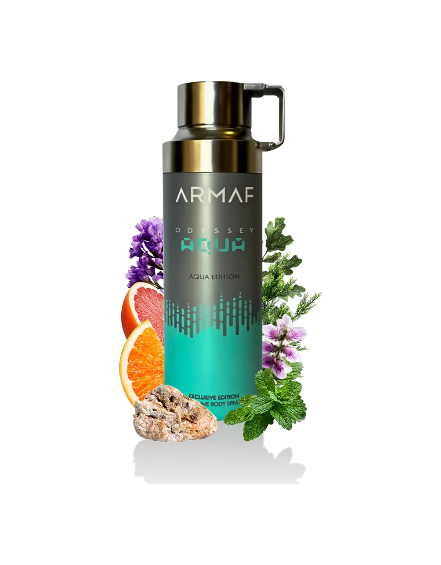 Armaf | Odyssey | Aqua | Men's Fragrance | 200 ML | Perfume Body Spray | Orange - Grapefruit & Artemisia