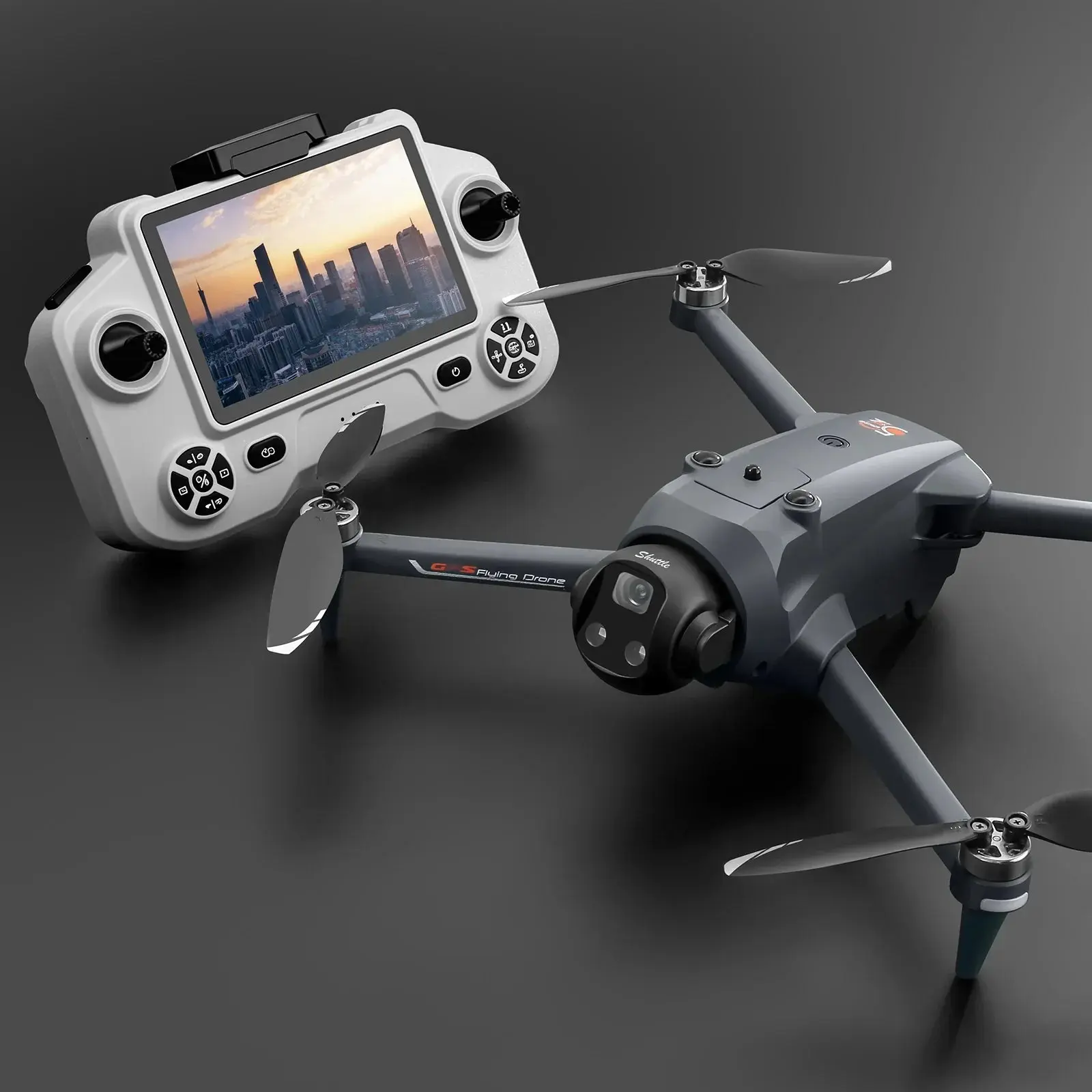 Drone With GPS-enabled Smart Positioning For Aerial Photography