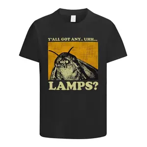 Y'all Got Any Uhh... Lamps Moth Insect Meme Shirt Gift for Woman and Man Ugly Shirts Stupid Gifts Inappropriate