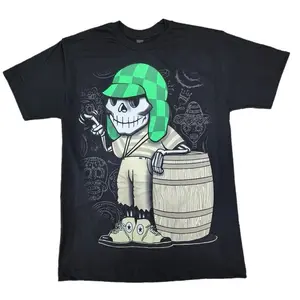 Chavo Del Ocho Skeleton T Shirt Cotton Menswear Tshirt Streetwear