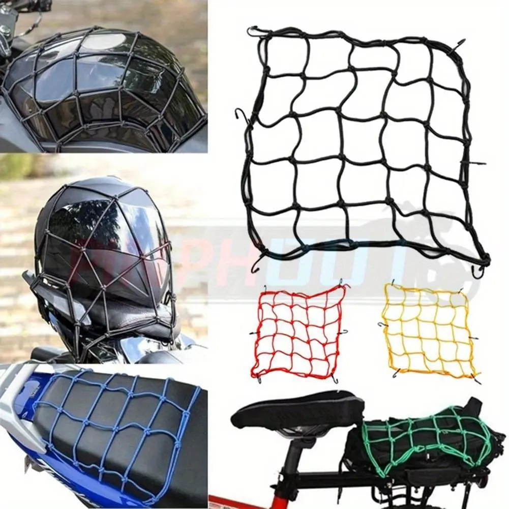 Motorcycle Cargo Net Telescopic Elastic Cargo Rope