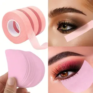 4-Pack Eyeshadow Adhesive Tape Set, Non-Woven Makeup Protective Film, Eyeshadow Stickers, Eyeliner, Mascara, Lipstick, Eyelash Extension Tools