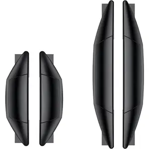 4 PCS Car Door Bumper Protectors, Anti-Collision SRS Cushioning Strip, High Elasticity Waterproof Guard Sticker, Universal Self-Adhesive Protector