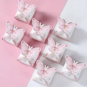 Valentine's Day Gift Wrapping Set, Wedding Party Decorations, Butterfly Ribbon Boxes, Holiday Gifts, Home New Year Winter Parties, Gift Box Design, Themed Gift Box