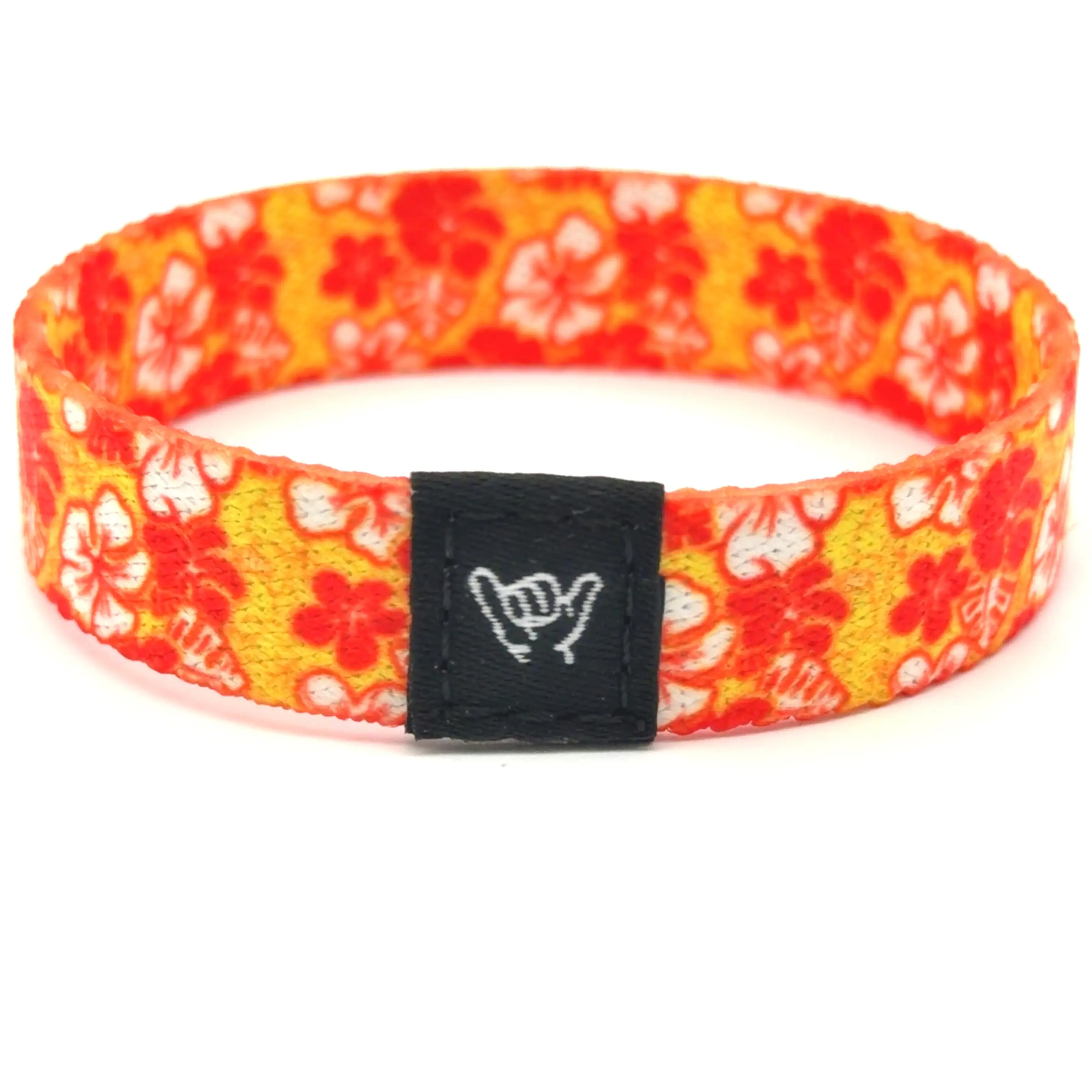 Casual Sports Wristband, Reversible Summer Daze Elastic Bracelet with Stretchy Fit for Kids & Adults, Washable Beachy Print, Bracelets, Casual Sports Wristbands