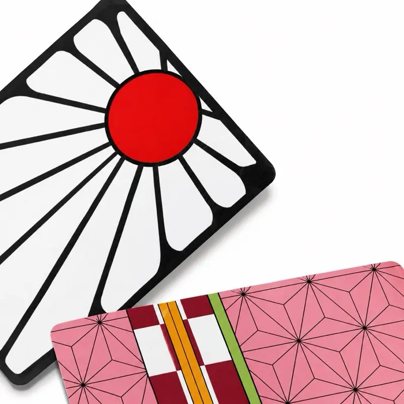 Demons and Slayers Themed Stickers. The Ultimate Rectangle Sticker for Anywhere & Anything | Waterproof Vinyl | Clean Minimal Tech Aesthetic | Perfect for Laptops, Phones & Everyday Use