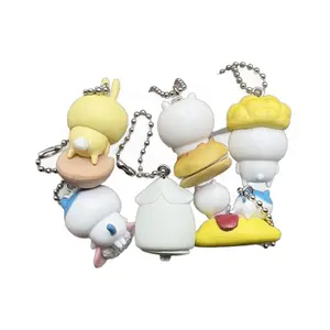 Chiikawa decorative items cute ready to-sell food series decorations gifts Keychain pendants bag accessories Gift