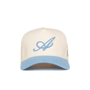 The Initial Snapback // White & Arriviste Blue
