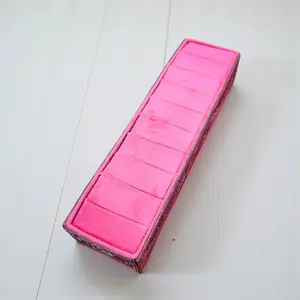 Tooled leather ring holders