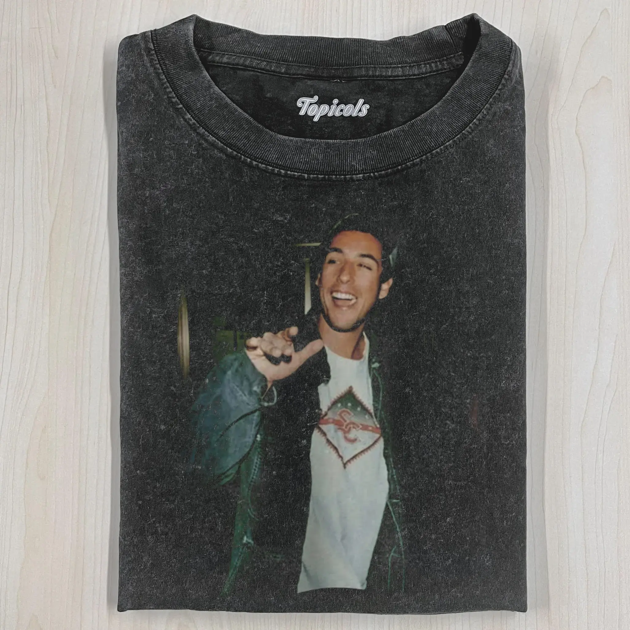 WASHED CLASSIC ADAM GRAPHICS T-SHIRT
