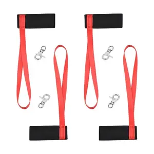 4Pcs Ski Glove Wrist Strap Glove Holder Sport Glove Strap Elastic WristLeash For Snowboard Ski Mountaineering Outdoor Sports