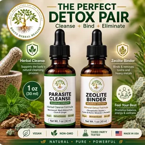 Natural Parasite Cleanse + Binder | Maximum Strength Herbal Detox