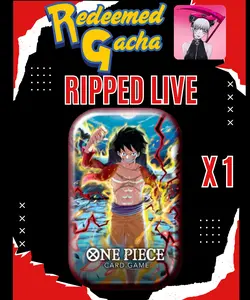 1x One Piece Tin Pack Set Vol 1 - One Piece Promotion Cards (OP-PR) - RIPPED LIVE