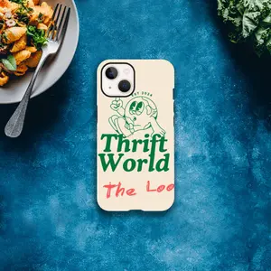Thrift World X InTheLoop Colab Tough case octo buddy rhode  phone case