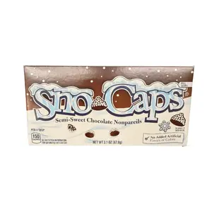 Sno Caps Semi-Sweet Chocolate Nonpareils Nostalgic Sweets
