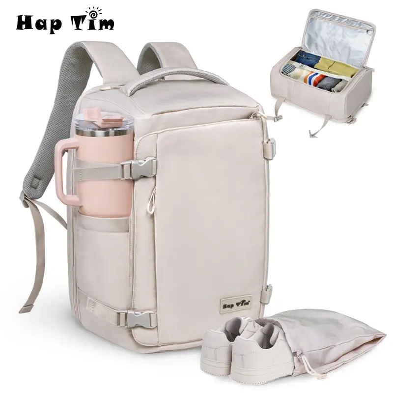Hap Tim Carry On Travel Backpack Airline Approved, Comfortable and Practical Design Durable Travel Backpack Built for Adventure