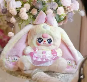BABY THREE--lily rabbit town V5- 400% Jumbo Plush Blind Box，Bunny Plush Dolls，Soft Furry Collectibles，Backpack or clothing decoration，Stuffed Animal
