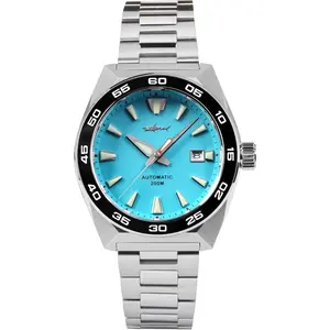 Heimdallr Mens 43mm Automatic Diver Watch 200M Water Resistant C3 Lume