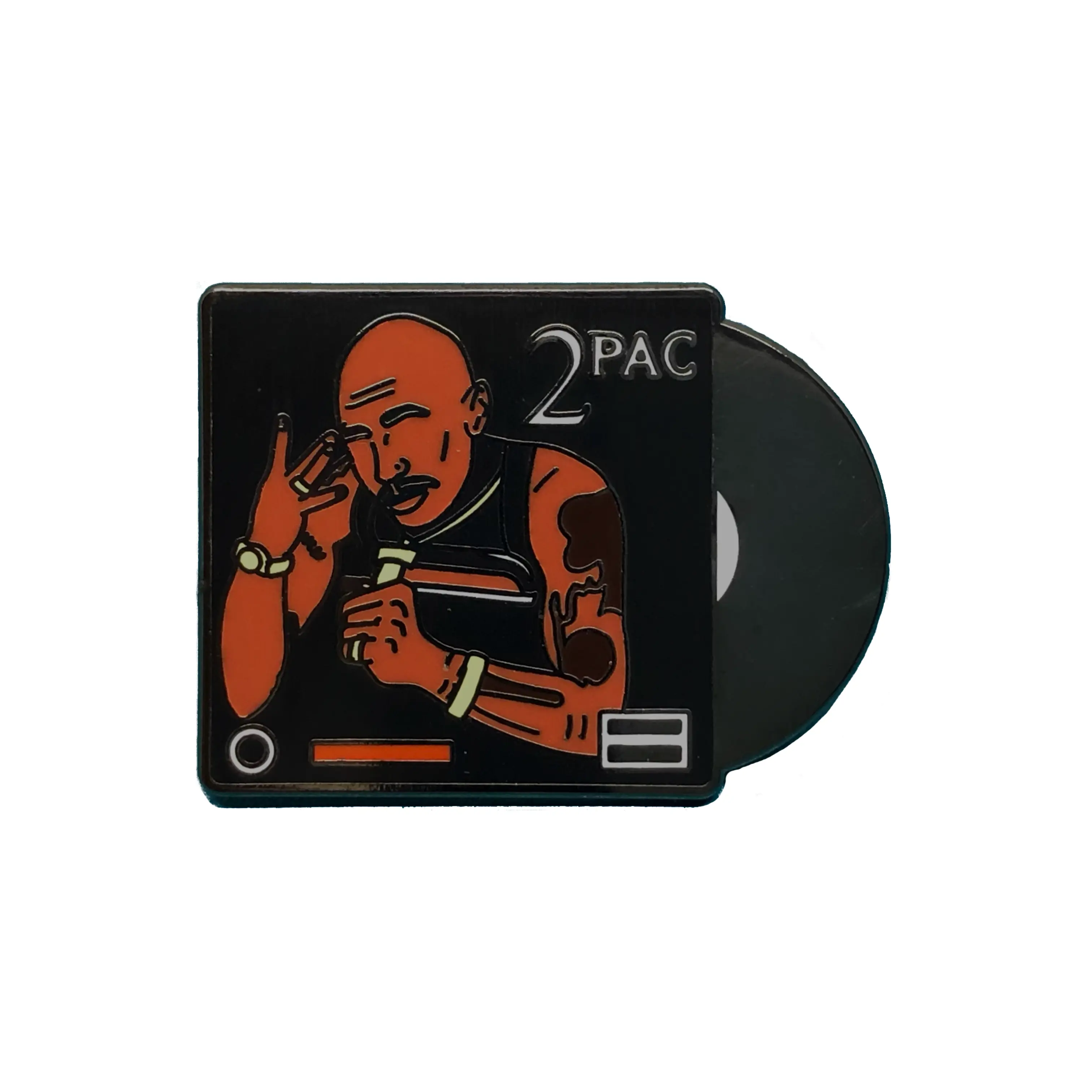 All Eyez on Me — Tupac Shakur Album Pin