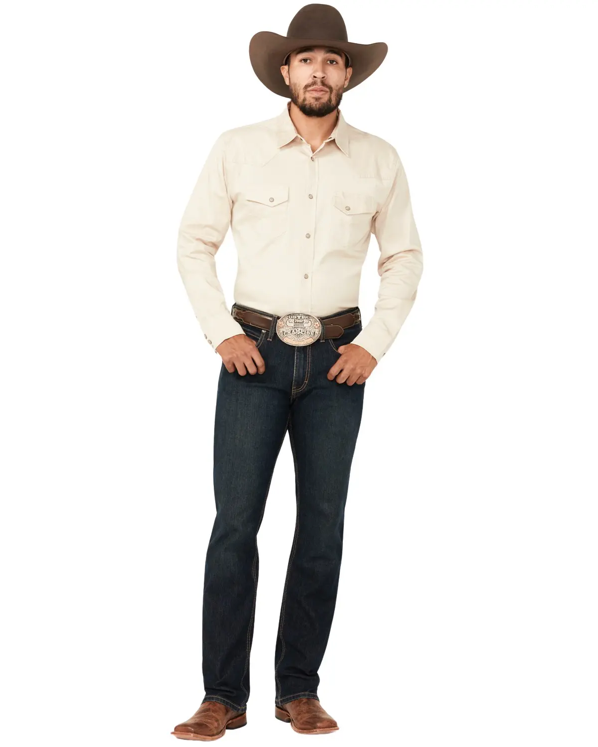 Ariat Men's Men'S M4 Blackstone Ray Dark Wash Relaxed Bootcut Pro Series - 10045372