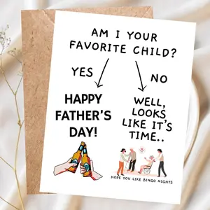 Funny Father's Day Card from Dog, Card from the Dog, For Dad, Husband, Doggy Dad, Pet Owner, Dog Owner, Card from Puppy, Rude Father's Day