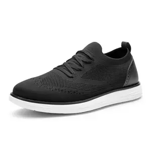 Bruno Marc [KnitFlex Craft] Men's Lightweight Mesh Casual Oxfords