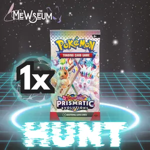 PRISMATIC EVOLUTIONS ARTIFACT HUNT PACK