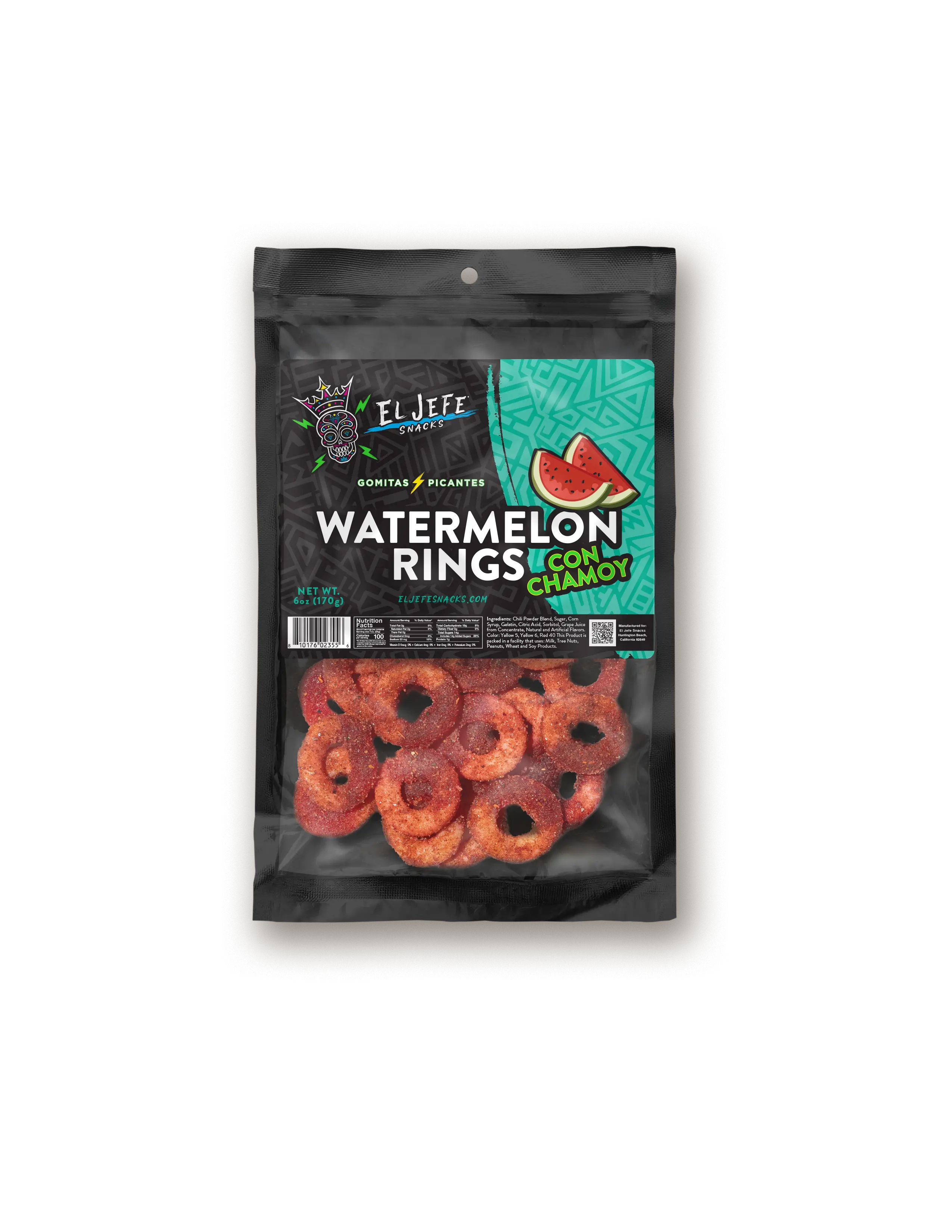 Watermelon Rings Con Chamoy