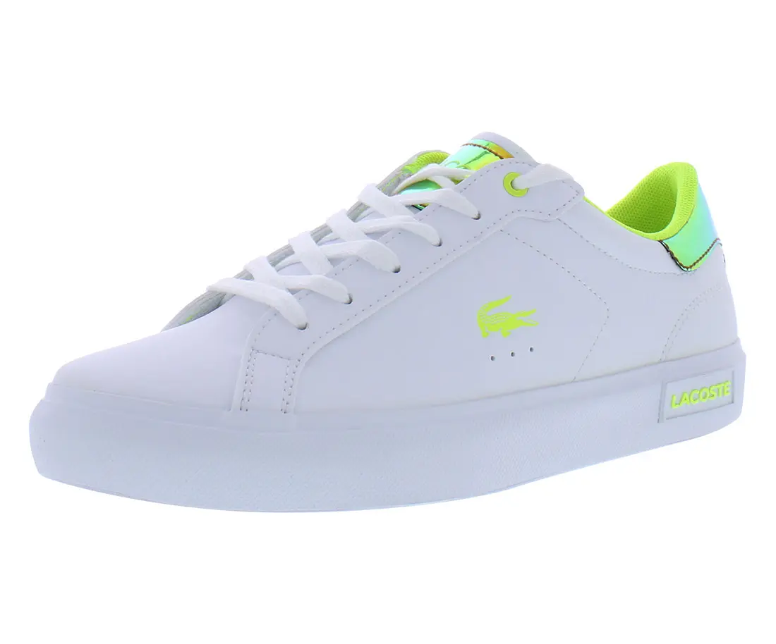 Women's Lacoste Powercourt Flat Sandals - Synthetic Casual Outdoor Footwear with Track Functionality