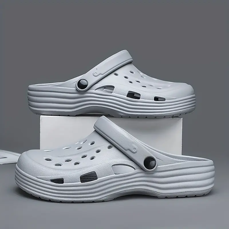 Men's Two-Way Summer Breathable Cool Plus-Size Clogs
