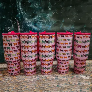 Stock Show Vibes 40oz Flip WashEasy™ Top Tumbler