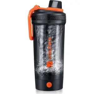 Electric Protein Shaker Bottle - USB Rechargeable Mixer Cup for Shakes and Meal Replacements, BPA-Free Tritan, 24oz