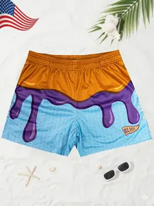 Baseball Lifestyle 101 Perfect Pair Shorts – Summer Athletic Mesh Shorts | Fun Baseball Streetwear Performance Shorts
