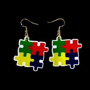 puzzle piece Earrings