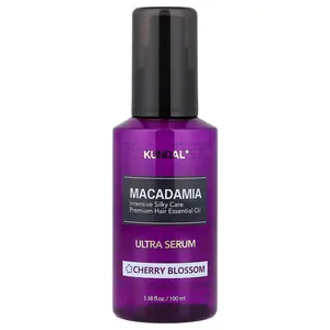 Kundal Macadamia Ultra Hair Serum, Cherry Blossom, 3.38 fl oz (100 ml)