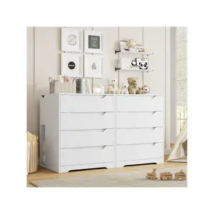 Storage Rack  ITUSUT Drawer Bedroom Modern Of 2 Cubbies Dresser Chest Cut Out Handles Lateral File 4 Drawers Wood Filing With Flip Top Printer Stand Letter Legal A4 Size Files Accent Storage Cabinet For Living Room Hallway Entry Home Office