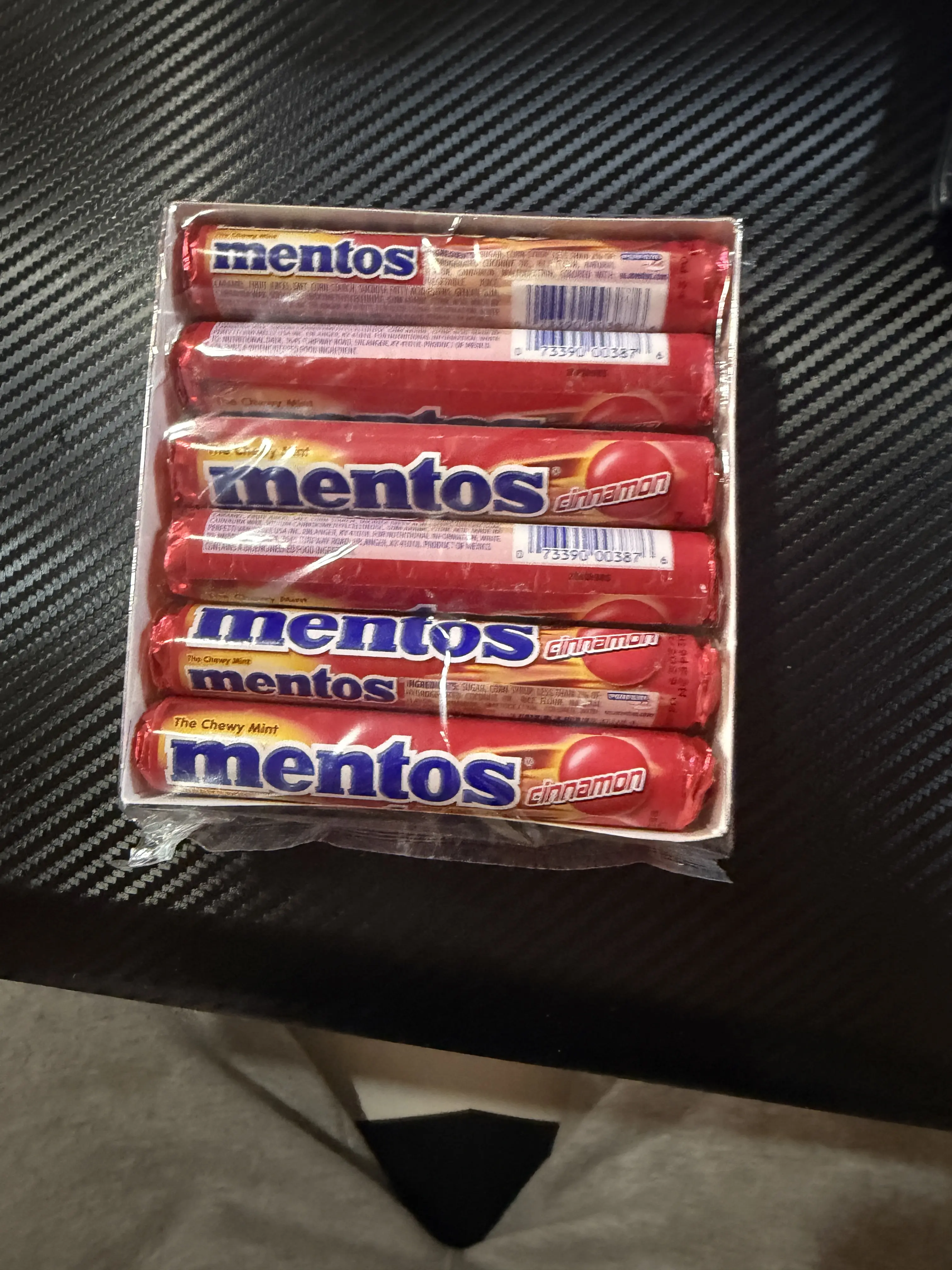 Mentos Cinnamon Flavor Mints - 12 pack  (05/29)