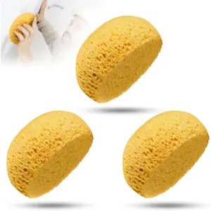 3 count Knockdown Texture Sponge, Orange Peel Texture Patch Sponge, DIY Drywall Repair for Ceiling Repair(11.5 x 9.5 x 6.5 cm)