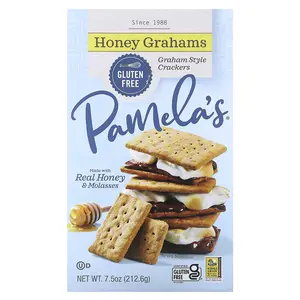 Pamela's Products Honey Grahams, 7.5 oz (212.6 g)