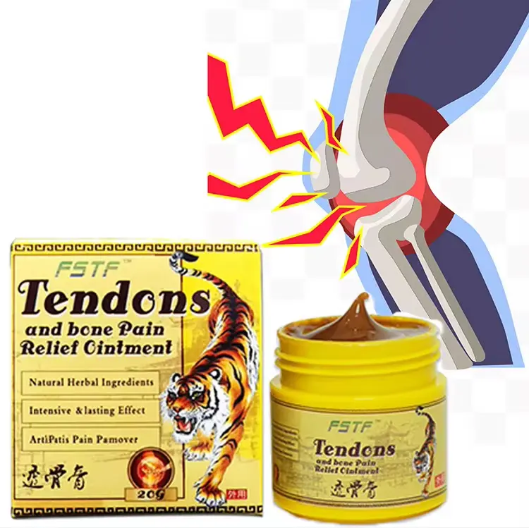 Tiger Balm, Nerve Relief Balm for Neuropathy, Natural Herbal Joint Care Cooling Soothing Massage Cream with Magnesium and Menthol, Joint & Muscle Care Ointment