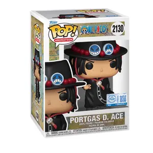 Funko Pop! Portgas D. Ace #2130 (One Piece) Vinyl  Figure - Anime Fans - Collectible Figurine