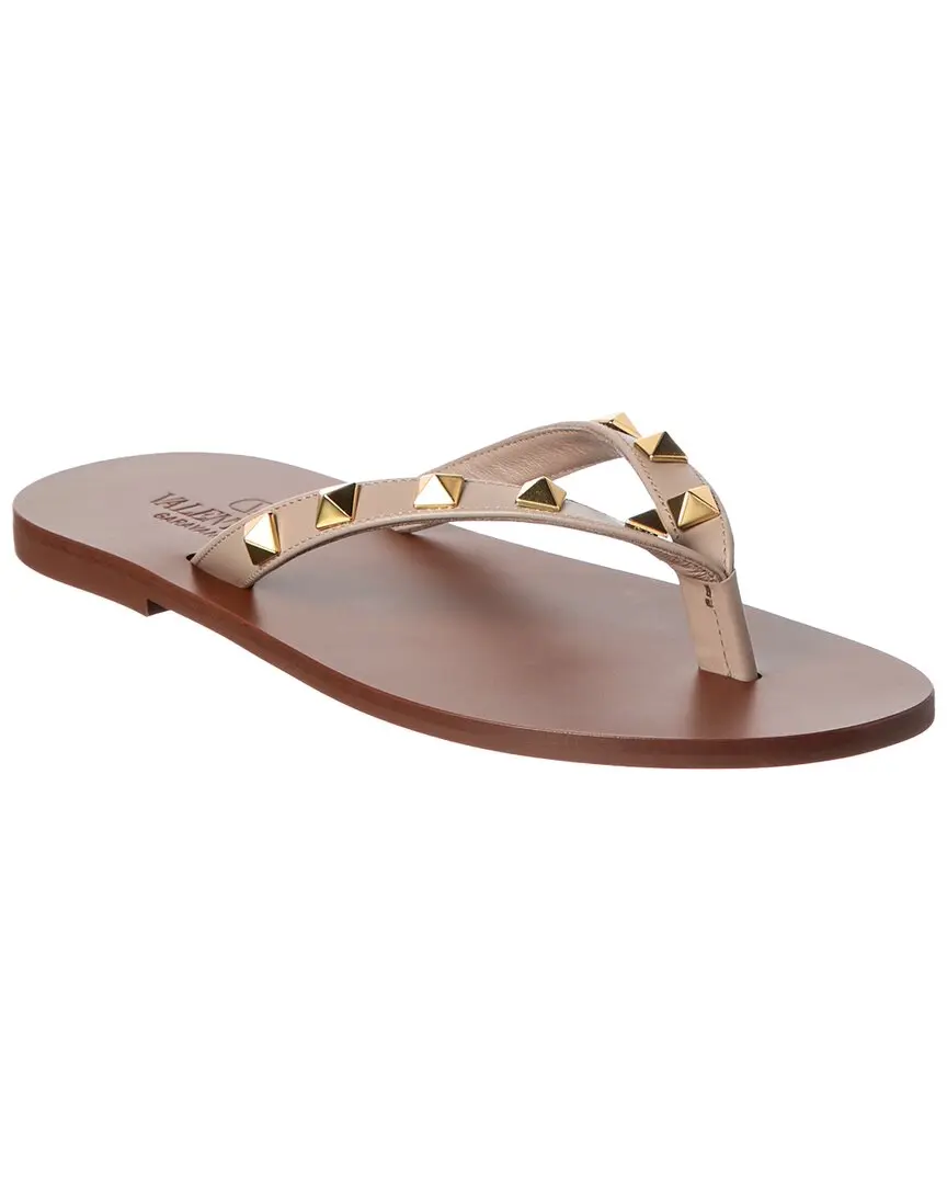 Valentino Rockstud Leather Sandal