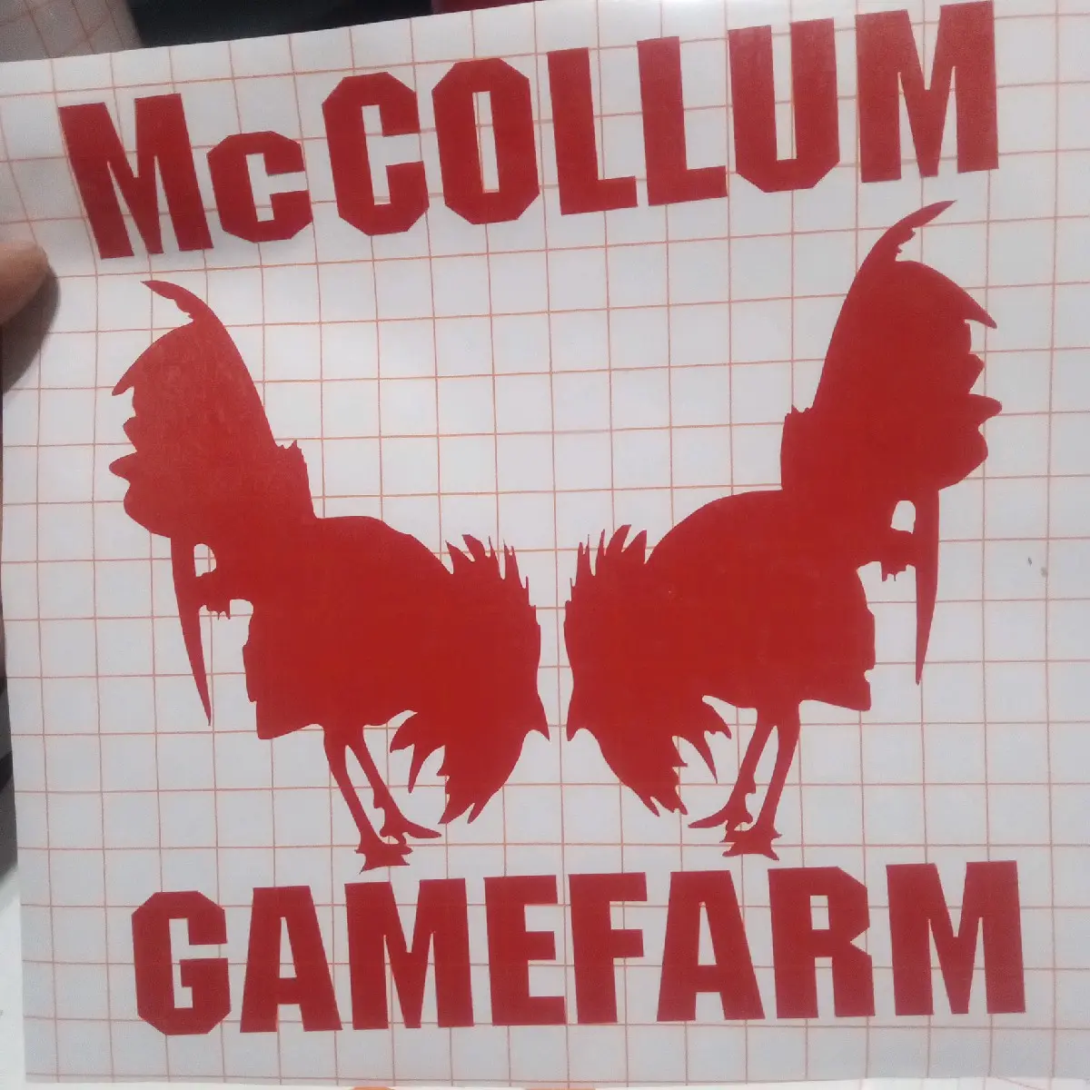 Custom Gamefarm Decal for Cars and Trucks - Personalized Sticker design #2