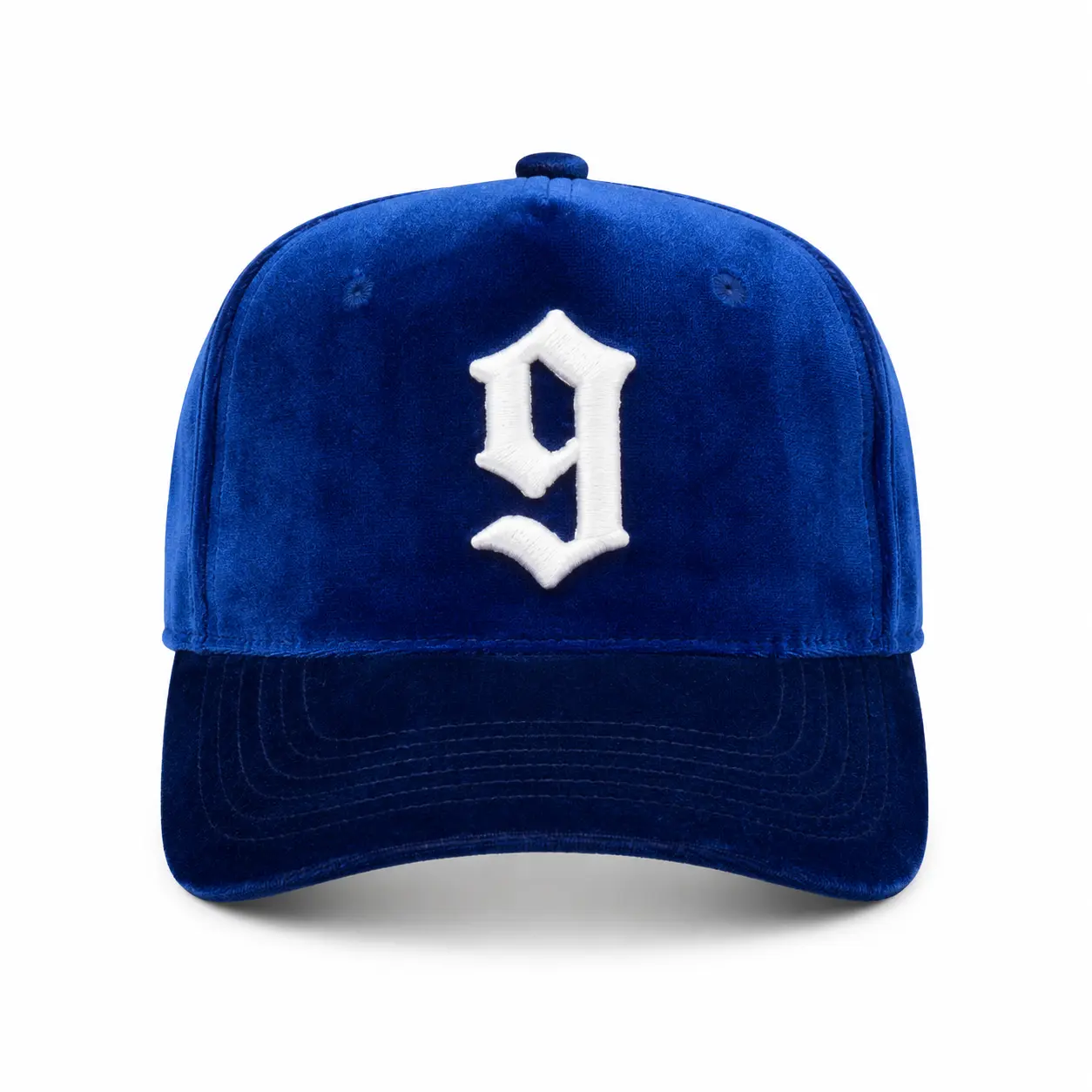 Blue Hour — Royal Blue Velvet Cap | Custom Hand-Finished Crown, Atlanta
