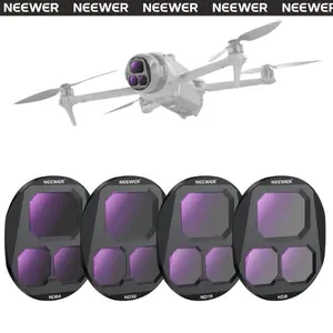NEEWER CPL + ND Filter Set for DJI Mavic 4 Pro Drone, ND8/ND16/ND32/ND64 Filters with CPL Polarizer, Reduce Glare & Enhance Colors for Aerial Photography, Video & Vlogging summervibes