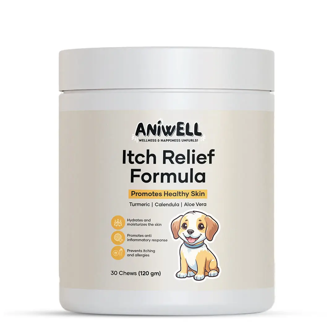 Aniwell Itch Formula: Powered by Turmeric, Calendula, Vitamin E
