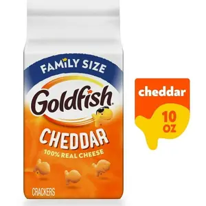 Goldfish Cheddar Cheese Crackers, 10 oz Bag Goldfish Cheddar Cheese Crackers, 10 oz Bag