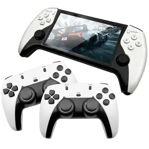 Sf3500 New Retro, 5 Inch IPS Screen, Fhd Video Game Machine, Rechargeable Portable Console, Supports Two Players Ps1 Mame Classic Games