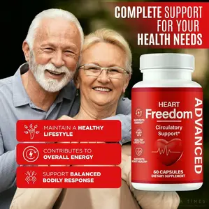 Heart Freedom Blood Support Pills for Managing Blood Sugar & Pressure 60ct
